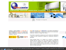 Tablet Screenshot of climacenter.es